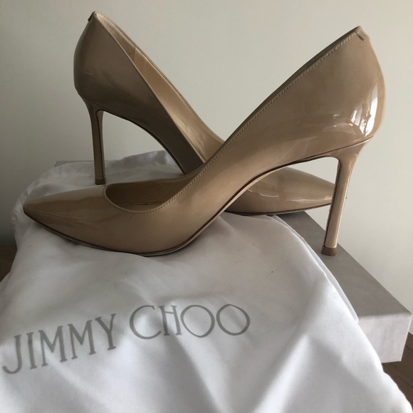 Jimmy Choo Patient Romy pointed toe pump 85 - Picture 2 of 4